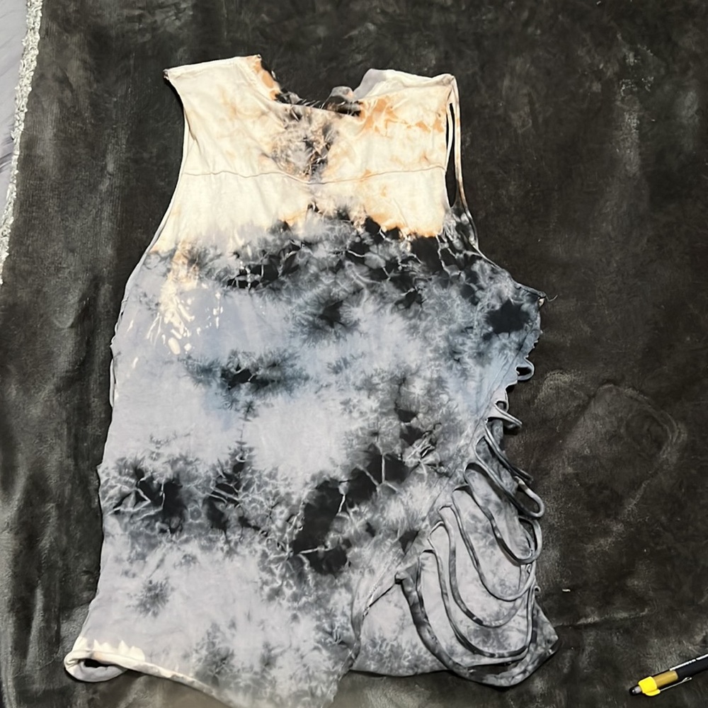 Affliction American Customs Bleached , Distressed… - image 2